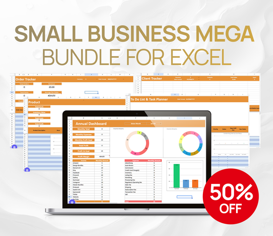 ALL-IN-ONE EXCEL DASHBOARD FOR SMALL BUSINESS OWNERS