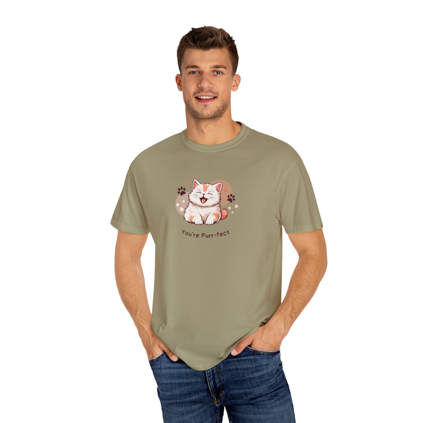 You're Purr-fect Unisex Garment-Dyed T-shirt