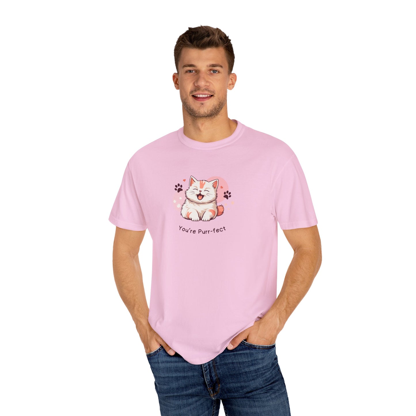 You're Purr-fect Unisex Garment-Dyed T-shirt