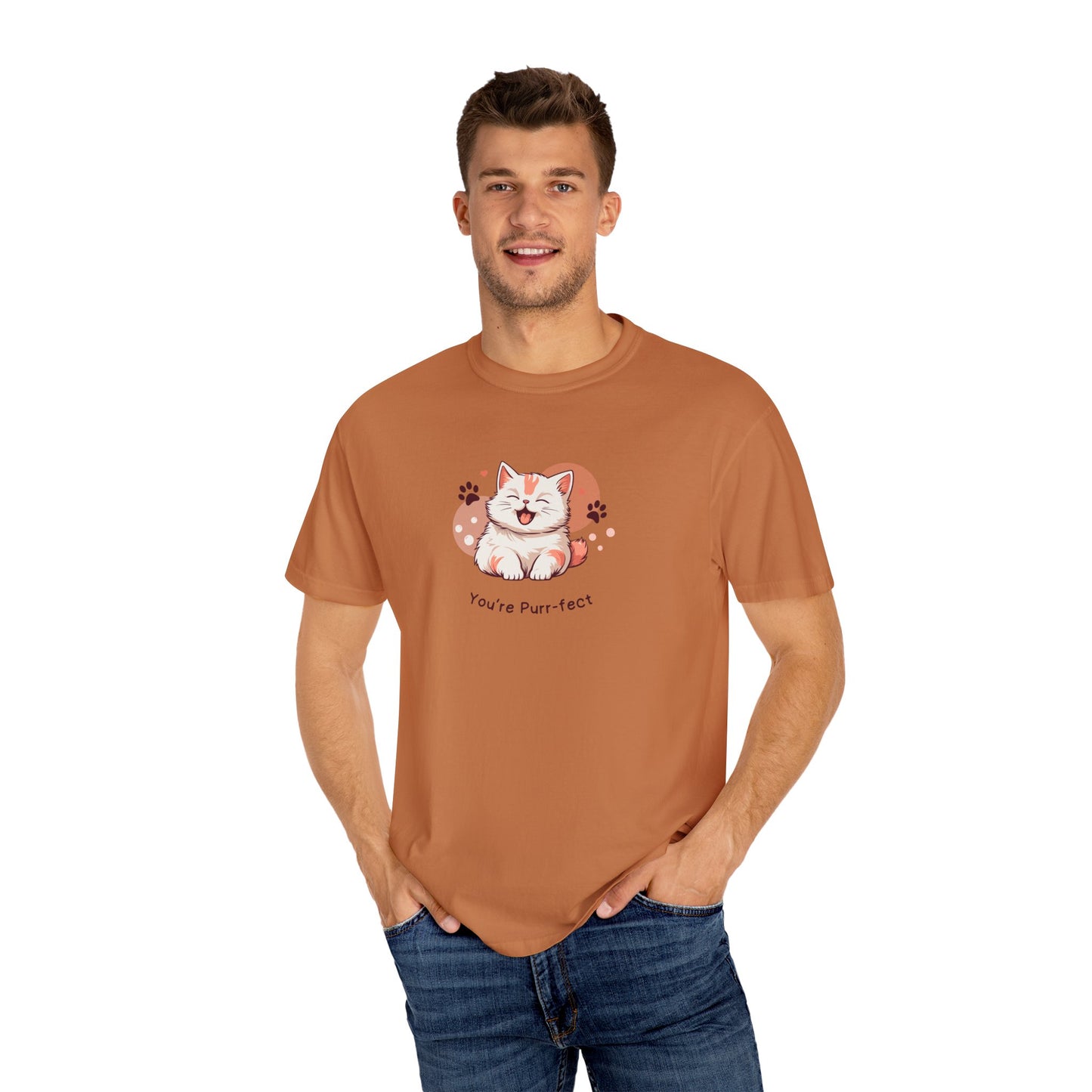 You're Purr-fect Unisex Garment-Dyed T-shirt