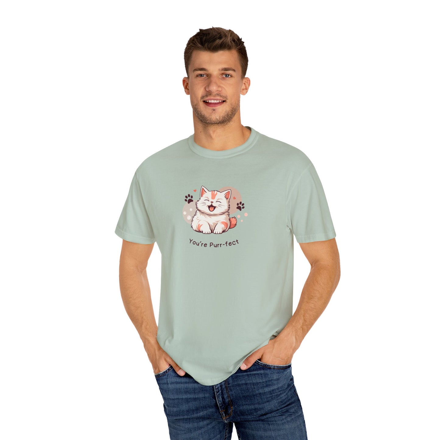 You're Purr-fect Unisex Garment-Dyed T-shirt