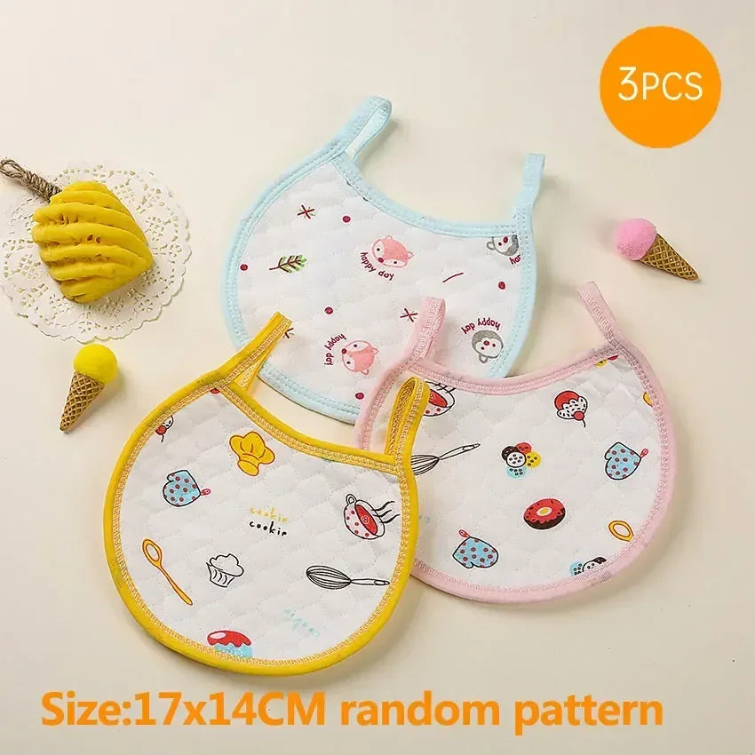 Baby Bibs for Children Waterproof Babys Bib Newborn Water Uptake Bibs Burp Cloths Things for Baby Stuff Feeding Boy Girl