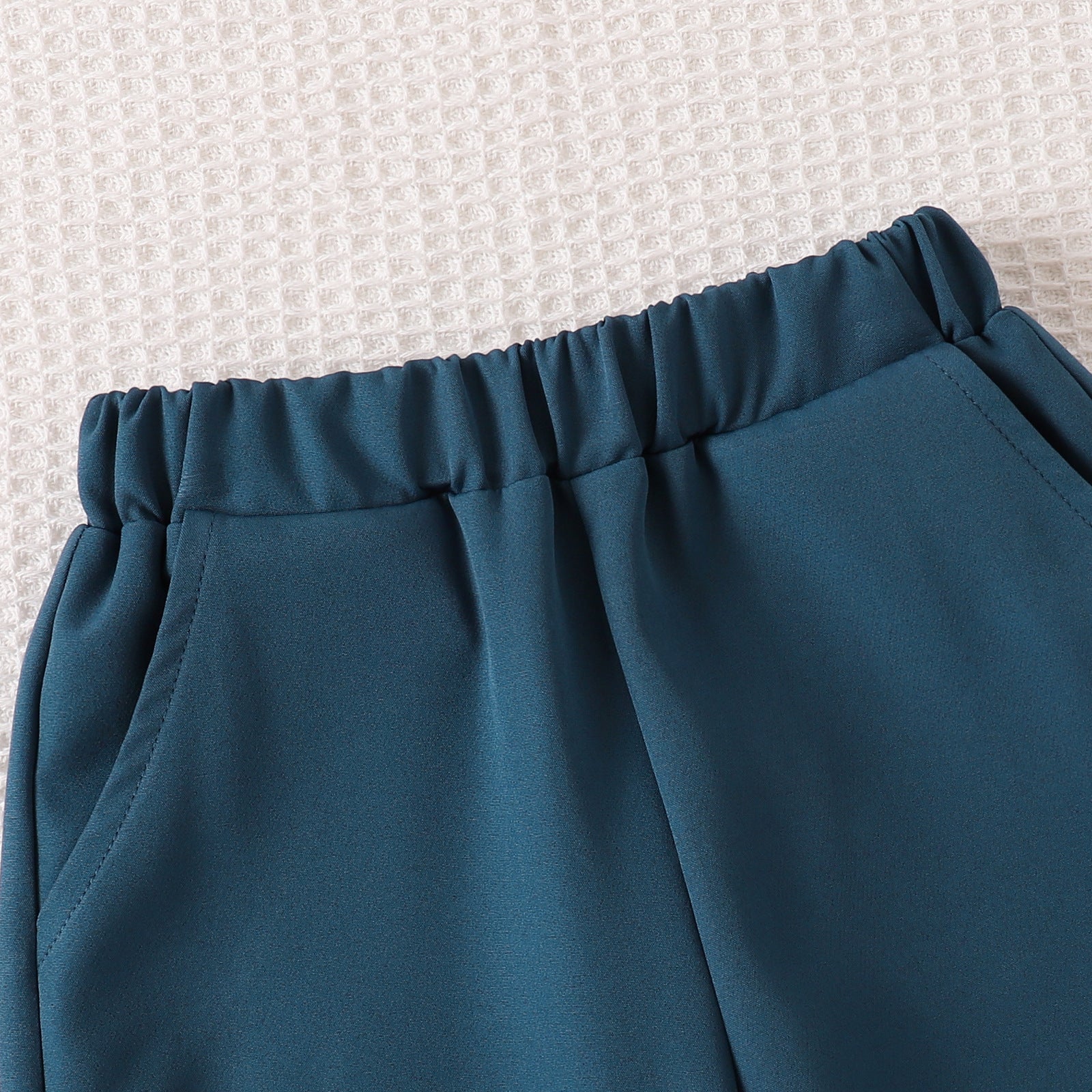 Top And Straight Pants Two-piece Set